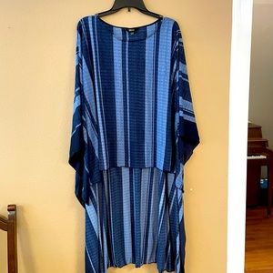 High Low Slim Factory Poncho